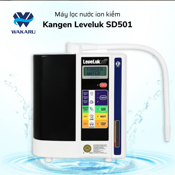 Máy Lọc Nước Ion Kiềm Kangen Leveluk SD501