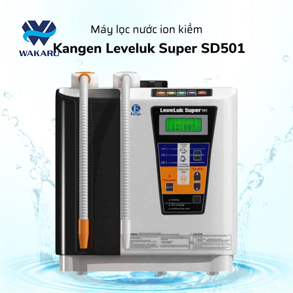 Máy Lọc Nước Ion Kiềm Kangen Leveluk Super 501